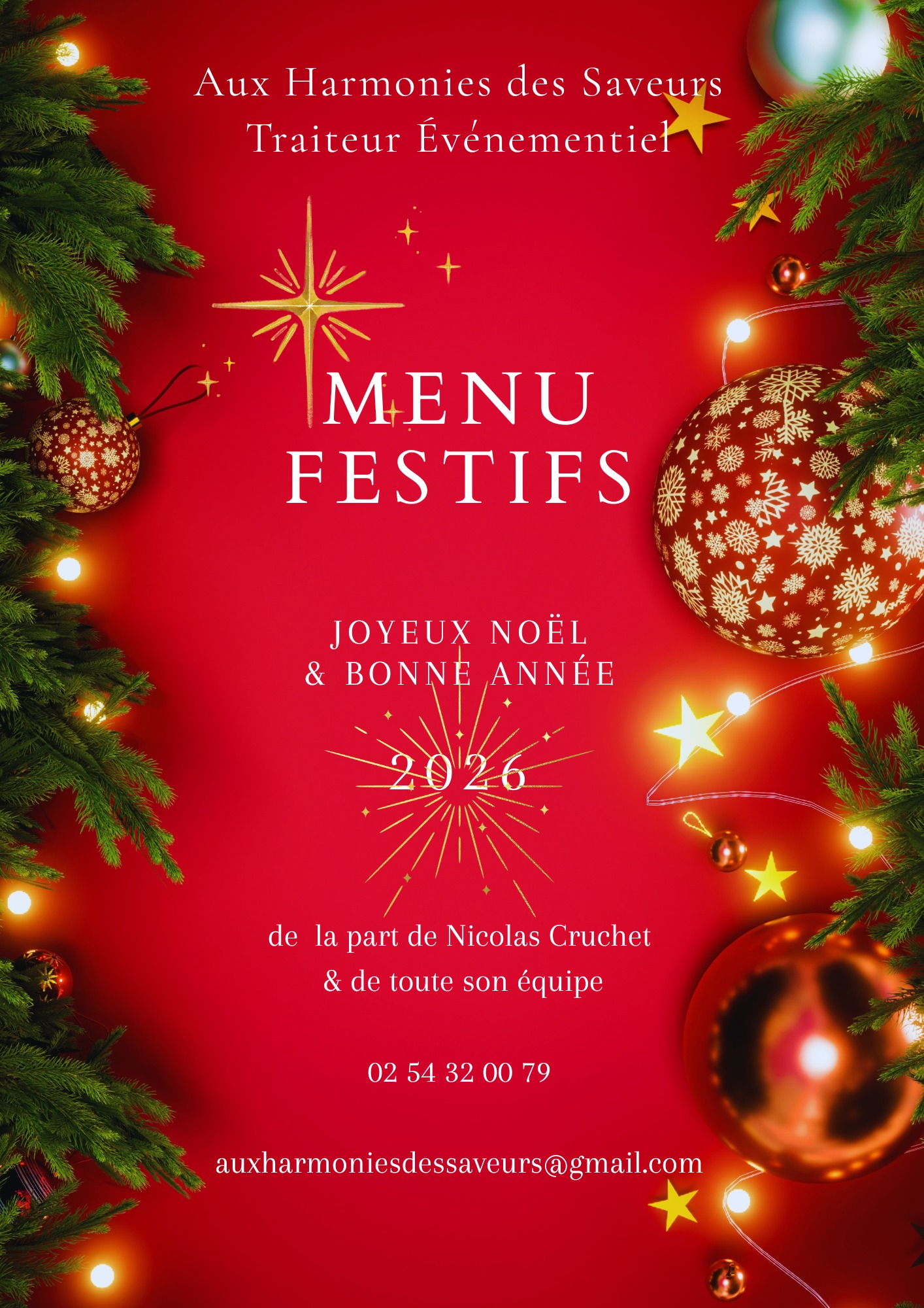 MENUS FESTIFS 2025