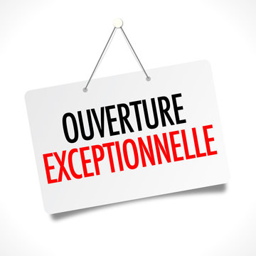 Ouverture exceptionnelle : Vendredi 8 mai 2026